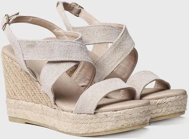 Toni Pons Espadrille van jute met sleehak AFRA-NU