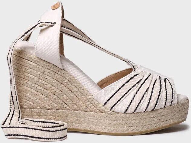 Toni Pons Espadrille voor dames met hoge sleehak en linten PALS-CC