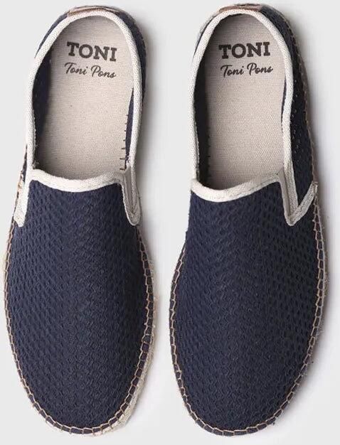Toni Pons Espadrille voor heren met geperforeerde stof DIDAC
