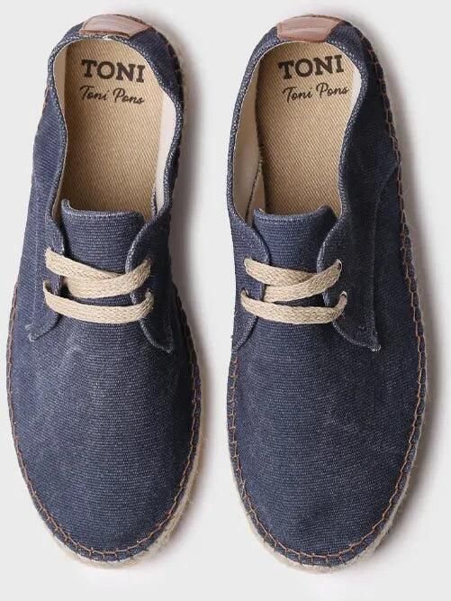 Toni Pons Espadrille voor heren met veters DIXON-PQ