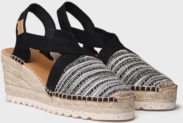 Toni Pons Espadrilles met middelhoge sleehak in veelkleurige stof met een glanzende afwerking TERRA-CL