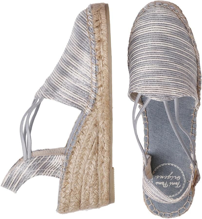 Toni Pons Espadrilles met sleehak en elastische bandjes TANIA-ZR