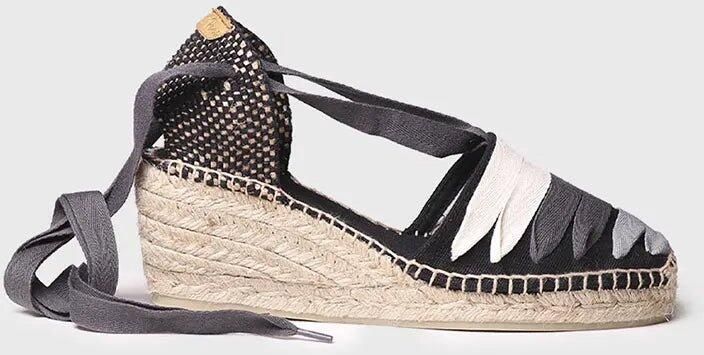 Toni Pons Espadrilles met sleehak en linten VIOLA-NE