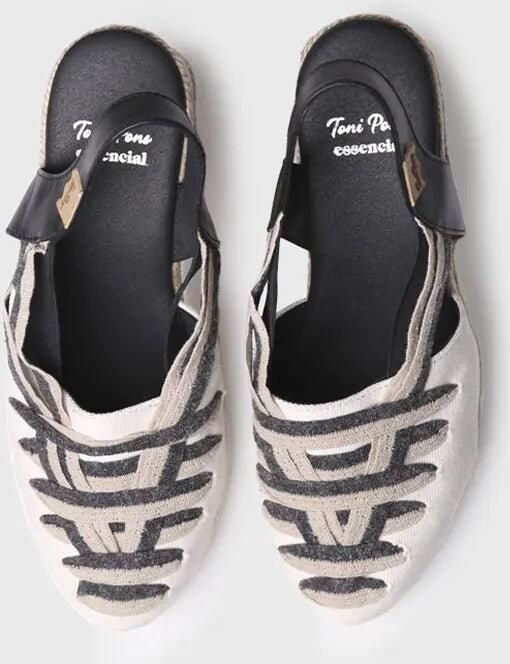 Toni Pons Espadrilles met sleehak en veters PATTY-NC