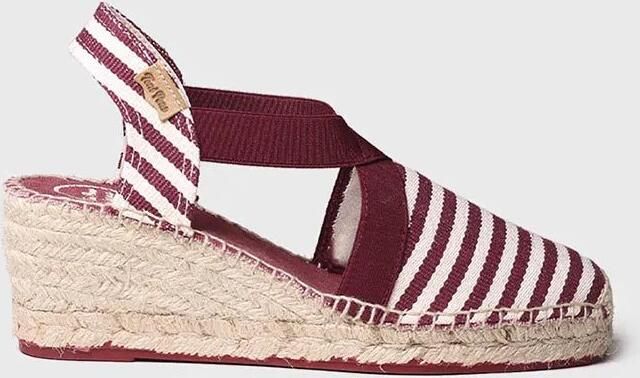 Toni Pons Espadrilles met sleehak in zeemansstijl TERRA-DD