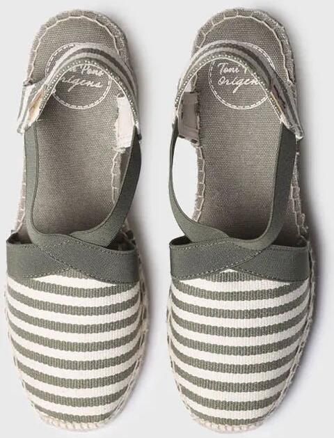 Toni Pons Espadrilles met sleehak in zeemansstijl TERRA-DD