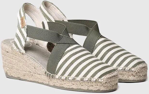 Toni Pons Espadrilles met sleehak in zeemansstijl TERRA-DD
