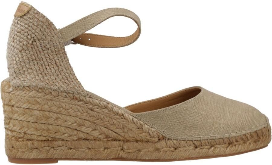 Toni Pons Espadrilles met sleehak van jute en gesp CALDES