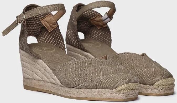 Toni Pons Espadrilles met sleehak voor dames van katoen canvas CLARA