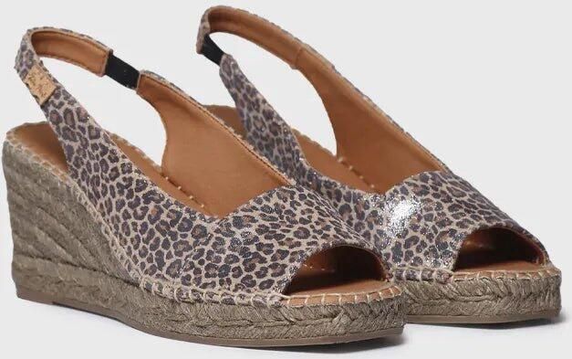 Toni Pons Espadrilles voor dames met dierenprint FLAVIA-LE