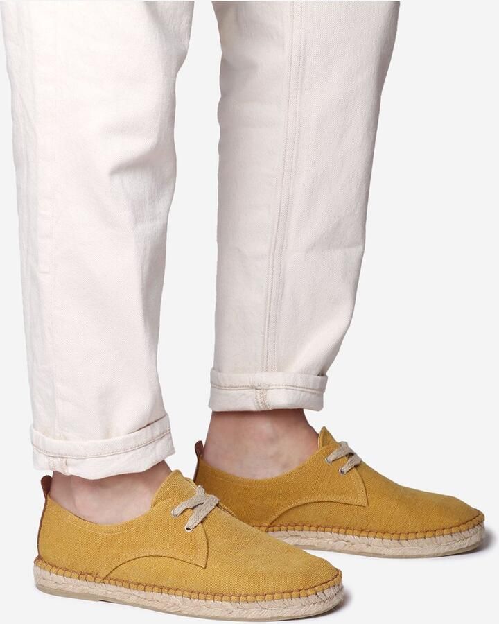 Toni Pons Espadrilles voor heren met veters DIXON