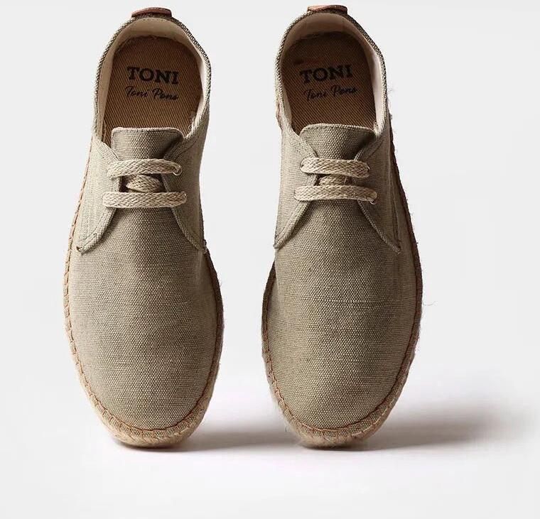 Toni Pons Espadrilles voor heren met veters DIXON