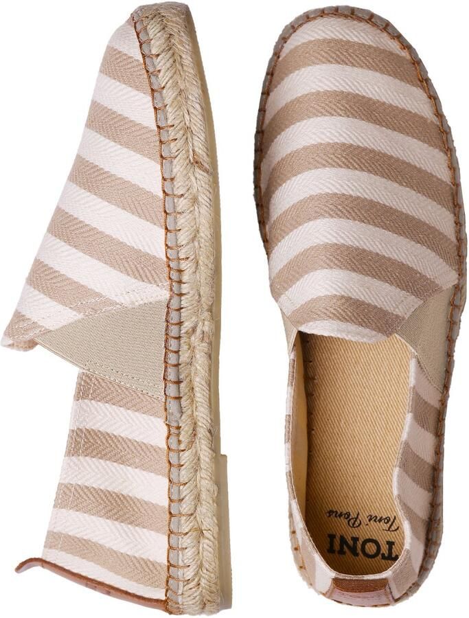 Toni Pons Espadrilles voor heren van gestreepte stof DUSTIN