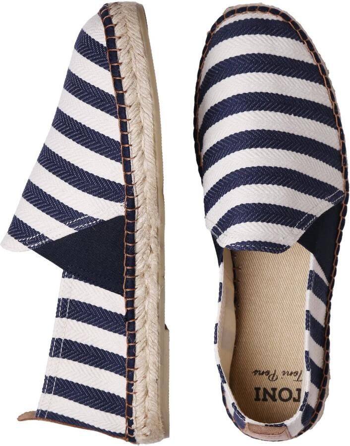Toni Pons Espadrilles voor heren van gestreepte stof DUSTIN