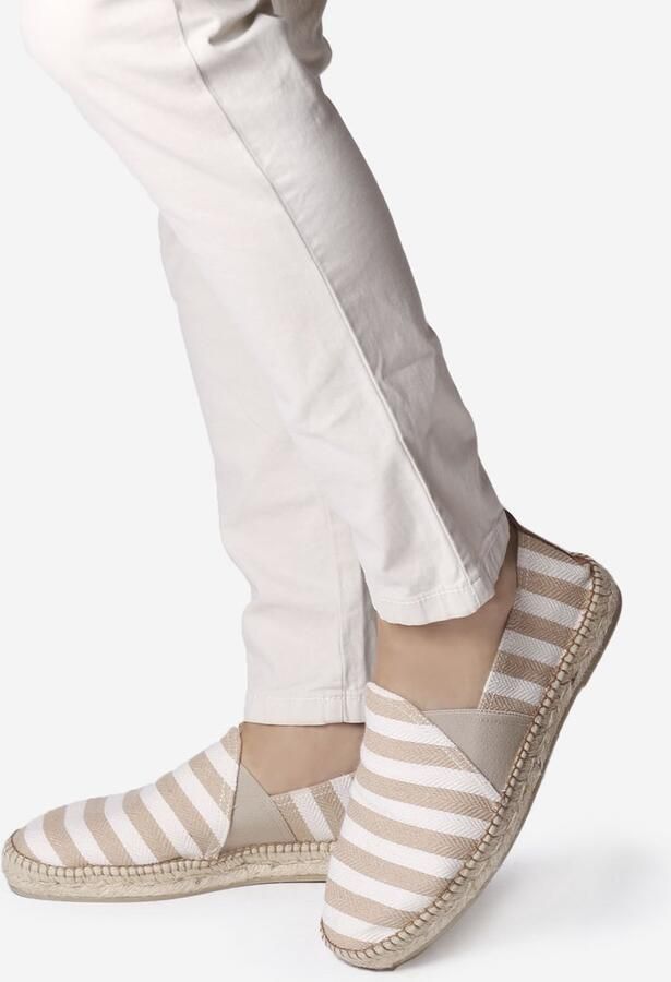 Toni Pons Espadrilles voor heren van gestreepte stof DUSTIN
