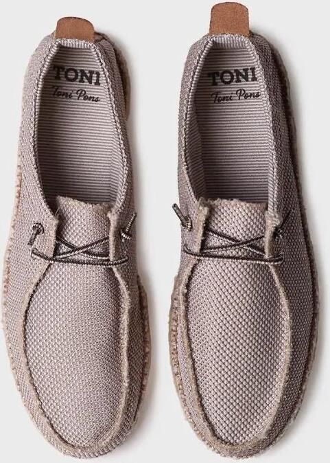 Toni Pons Espadrilles voor heren van mesh met veters OSCAR