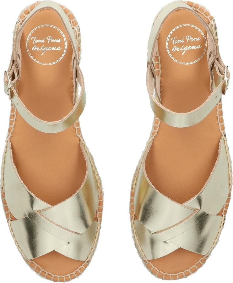 Toni Pons Esther Espadrille goud Leer Dames - Foto 3
