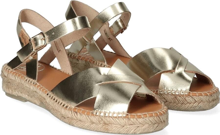 Toni Pons Esther Espadrille goud Leer Dames - Foto 4