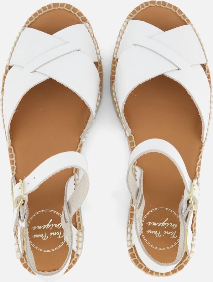 Toni Pons Esther Espadrille wit Leer Dames - Foto 3