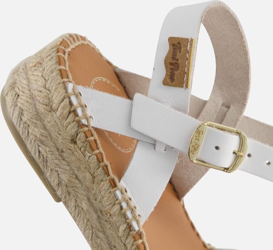Toni Pons Esther Espadrille wit Leer Dames - Foto 2