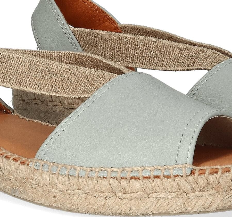 Toni Pons Etna Dames Espadrilles Cel Grijs Leer ETNAcel - Foto 2