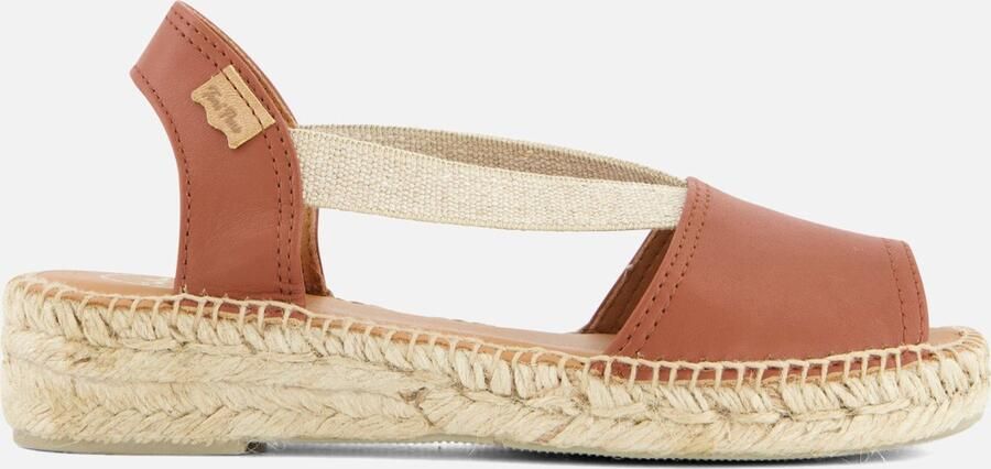 Toni Pons Etna Espadrilles cognac Leer Dames