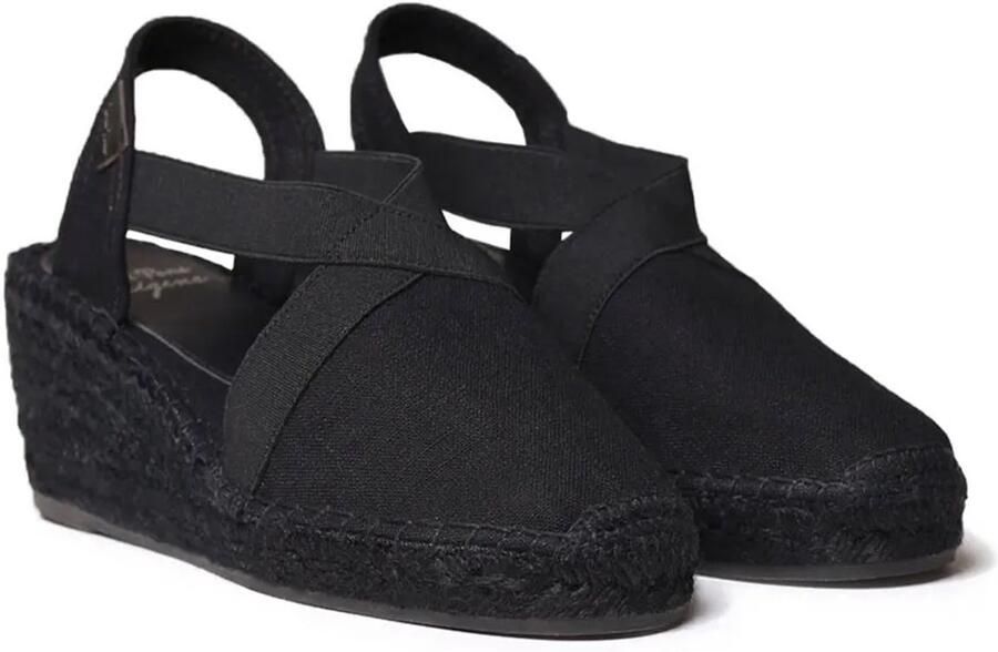 Toni Pons Fabi Wedge Espadrilles Zwart Vrouw