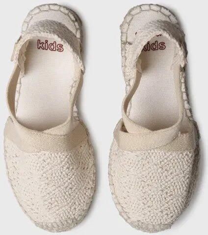 Toni Pons Gehaakte espadrilles voor kinderen met jute sleehak EDITA-AD