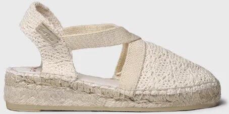 Toni Pons Gehaakte espadrilles voor kinderen met jute sleehak EDITA-AD