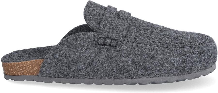 Toni Pons Genis Heren Pantoffels Gerecycled Vilt Antracita