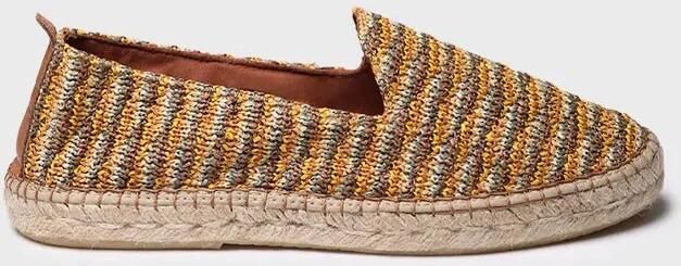 Toni Pons Gesloten espadrille van raffia voor heren met treklus aan de achterkant DARWIN
