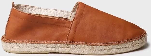 Toni Pons Gesloten espadrilles voor heren van leer met jutezool MINO