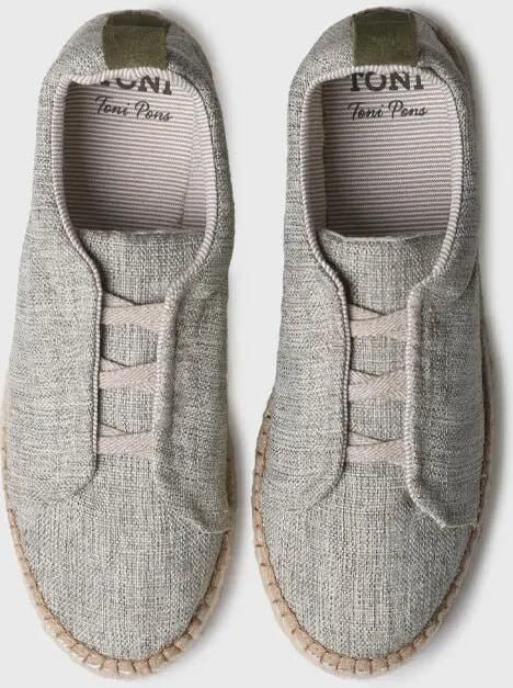 Toni Pons Gesloten espadrilles voor heren van natuurlijke stof DIDIER