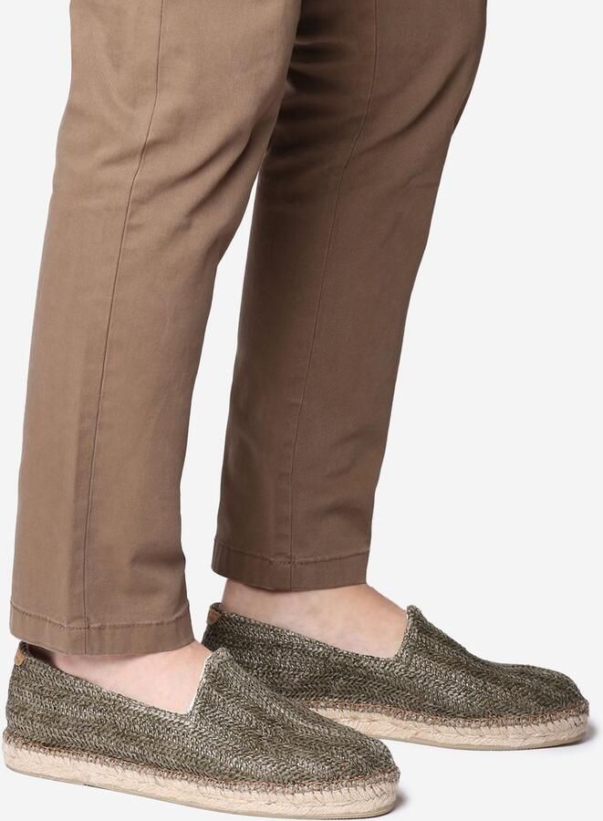 Toni Pons Gesloten espadrilles voor heren van raffia met jute zool DAMASC