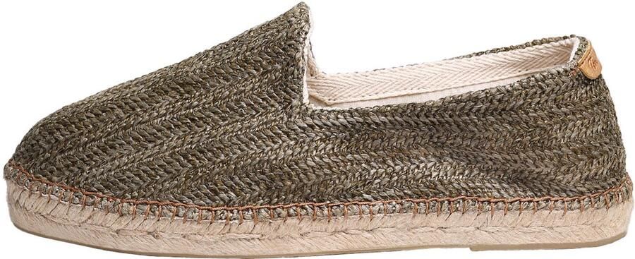 Toni Pons Gesloten espadrilles voor heren van raffia met jute zool DAMASC