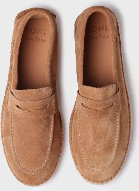 Toni Pons Gesloten espadrilles voor heren van suède BENET