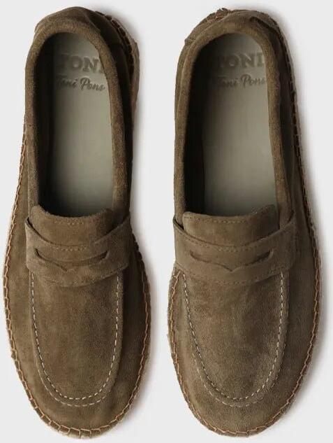 Toni Pons Gesloten espadrilles voor heren van suède BENET