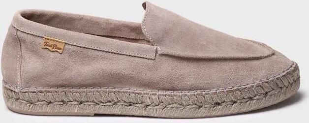 Toni Pons Gesloten espadrilles voor heren van suède met jute zool MAX