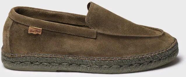 Toni Pons Gesloten espadrilles voor heren van suède met jute zool MAX