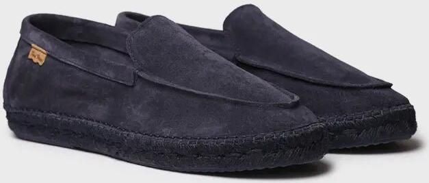 Toni Pons Gesloten espadrilles voor heren van suède met jute zool MAX