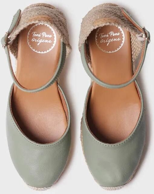 Toni Pons Gesloten leren espadrille COSTA