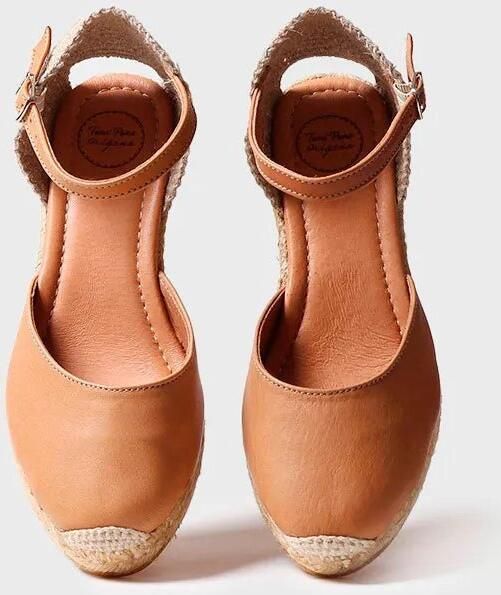 Toni Pons Gesloten leren espadrille COSTA