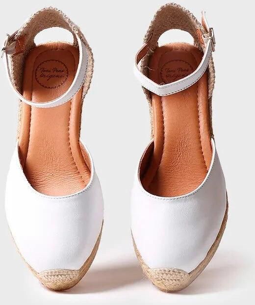 Toni Pons Gesloten leren espadrille COSTA