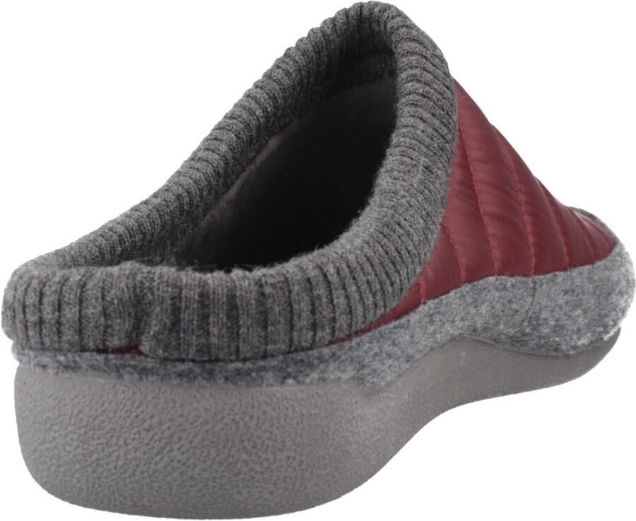 Toni Pons Gevoerde stoffen en vilten pantoffel in klompstijl NIX-TK