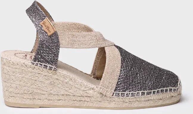 Toni Pons Glanzende veganistische espadrilles voor dames TRITON