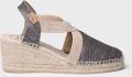 Toni Pons Glanzende veganistische espadrilles voor dames TRITON - Groen