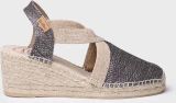 Toni Pons Glanzende veganistische espadrilles voor dames TRITON