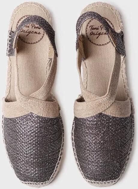 Toni Pons Glanzende veganistische espadrilles voor dames TRITON