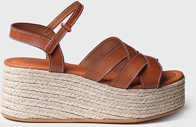 Toni Pons Gouden platform sandaal CRISTINA