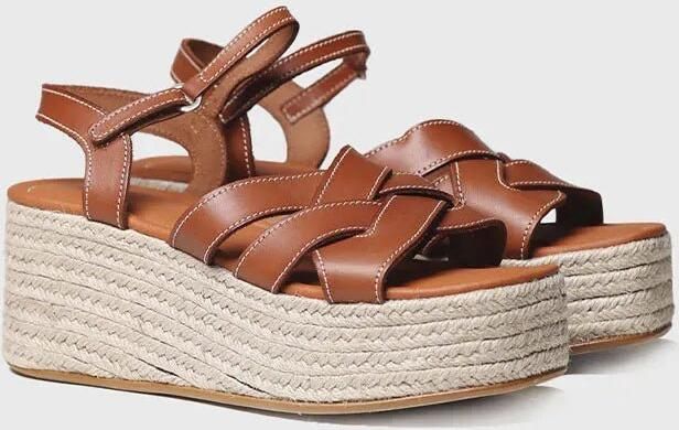 Toni Pons Gouden platform sandaal CRISTINA
